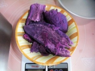 果子紫薯发糕的做法步骤：1