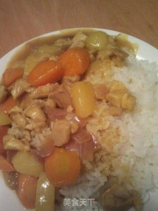 咖喱鸡肉饭的做法步骤：6