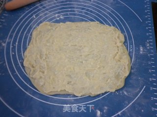 糯玉米榴莲卷的做法步骤：7