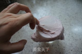 紫薯皇冠面包的做法步骤：5