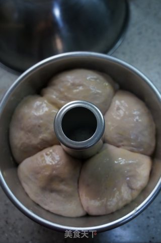 紫薯皇冠面包的做法步骤：13