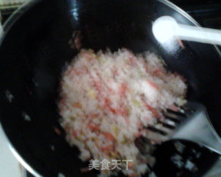 蛋炒饭的做法步骤：9