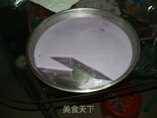 紫薯水晶糕的做法步骤：3