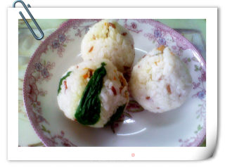 营养又美味——鸭肉蔬菜饭团的做法步骤：15