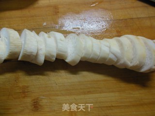 素鲍鱼——鲍汁杏鲍菇花样做的做法步骤：2