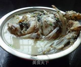 奶香鱼头汤的做法步骤：6