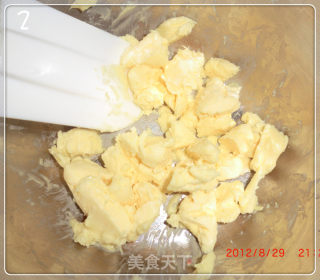花朵曲奇饼的做法步骤：2