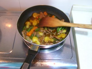 椰汁牛腩烩饭的做法步骤：13