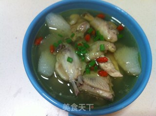 土鸡炖山药----秋天滋补汤的做法步骤：4
