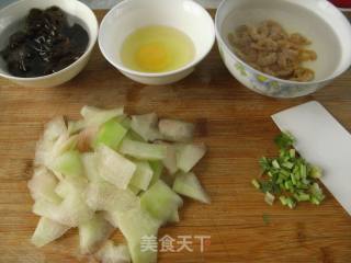 西瓜翠烧海米鸡蛋汤的做法步骤：2