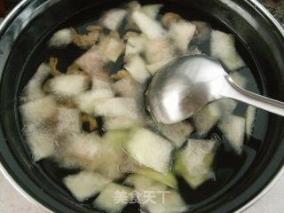 西瓜翠烧海米鸡蛋汤的做法步骤：3