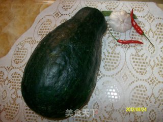 时令尝鲜菜----------炒倭瓜的做法步骤：1