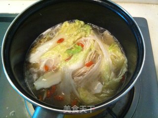 鸡汤龙须面--快捷营养早餐（二）的做法步骤：2