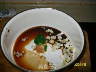 双蛋葱油龙须面的做法步骤：6