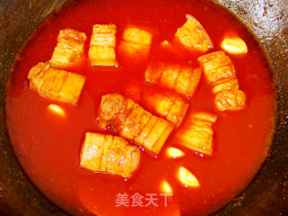 心蓝手制私房菜【秀色酱炆肉】——爱无能的做法步骤：7