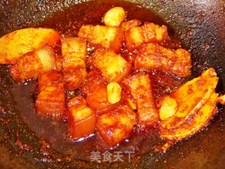 心蓝手制私房菜【秀色酱炆肉】——爱无能的做法步骤：8