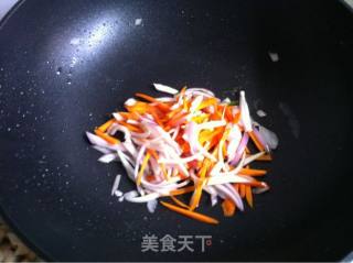 今日早饭--酱油炒面的做法步骤：6