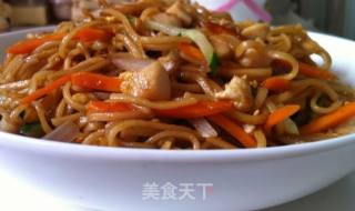 今日早饭--酱油炒面的做法步骤：11