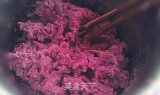 香草紫薯蛋糕的做法步骤：1