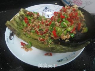 肉末堆秋茄的做法步骤：12