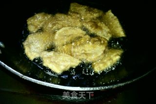 风味小吃——炸香芋片的做法步骤：5