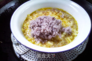 土豆牛肉蒸米饭的做法步骤：9