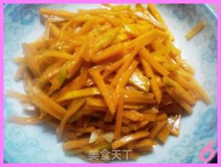脆炒南瓜丝的做法步骤：6