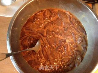 菠菜炒猪肝的做法步骤：3