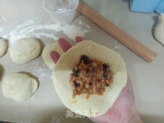 香菇肉包的做法步骤：9