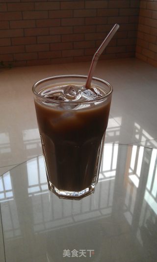 冰鸳鸯奶茶的做法步骤：2
