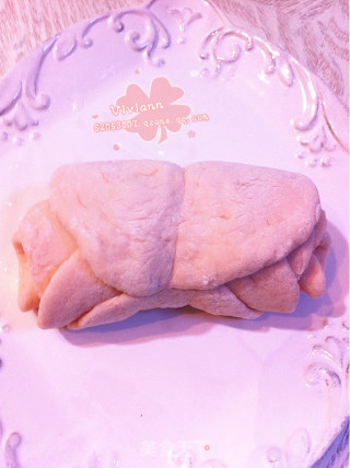 "心情美食"玫瑰花型馒头－唯美花卷的做法步骤：10