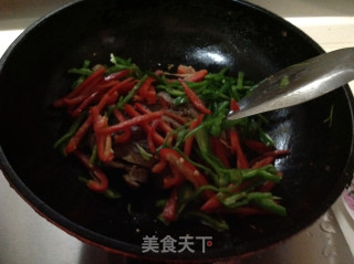 爆炒猪鼻的做法步骤：6