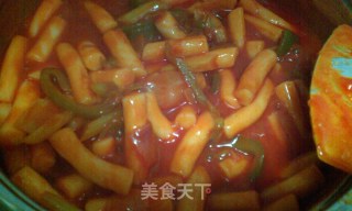 韩式美味-------炒年糕的做法步骤：6