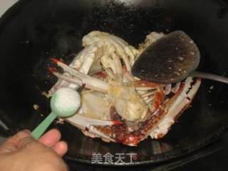 清炒梭子蟹的做法步骤：6
