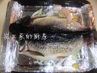 香辣豆豉烤鱼的做法步骤：4