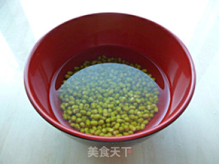 绿豆糯米团的做法步骤：2
