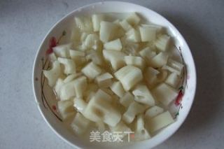 酸辣藕丁的做法步骤：2
