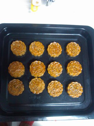 中秋热身之紫薯月饼---健康低卡的做法步骤：7