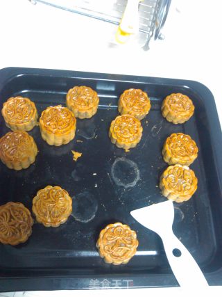 中秋热身之紫薯月饼---健康低卡的做法步骤：8