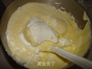 红曲大理石戚风蛋糕的做法步骤：10