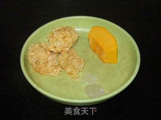 南瓜银耳莲子羹的做法步骤：1