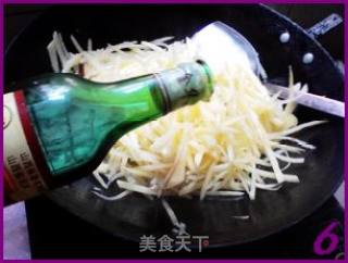 酸辣土豆丝的做法步骤：6
