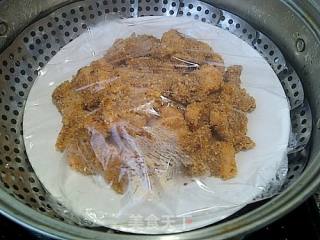 香辣粉蒸肉的做法步骤：7