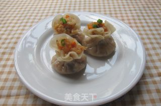 夜里绽放的花—糯米烧卖的做法步骤：10