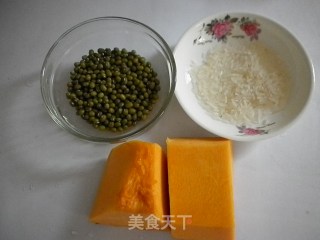 南瓜绿豆浆的做法步骤：1