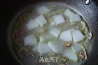 咸肉冬瓜汤的做法步骤：8