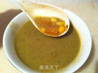 奶香南瓜玉米芝麻粥的做法步骤：10