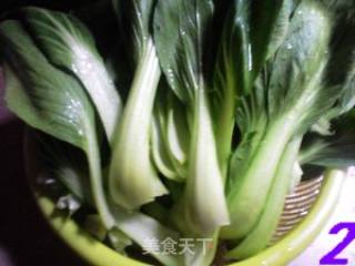 鸡丝油菜的做法步骤：2