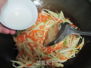 茭白素丝的做法步骤：6