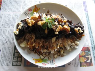 凉拌沙葛木耳的做法步骤：5